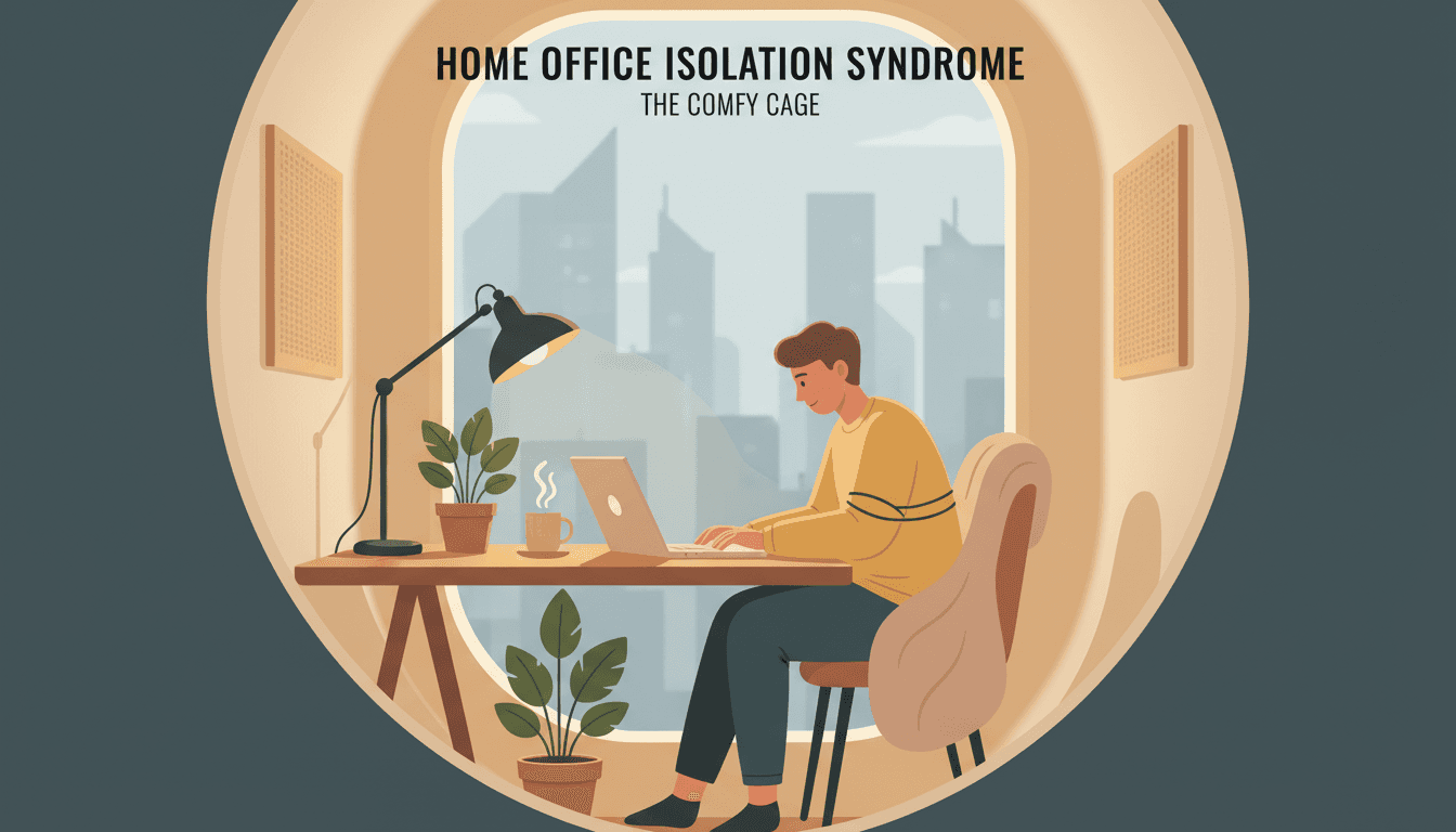Síndrome do Isolamento em Home Office: Quando Sua Casa Se Torna Sua Prisão